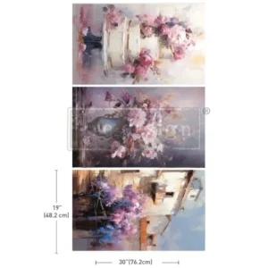 Redesign - Decoupage Tissue Paper Pack - Lilac Lush Celebration