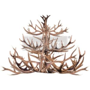 Redesign - Decor Transfer - Antler Chandelier