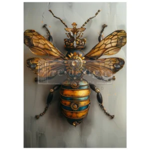 Redesign - Decoupage Fiber A1 - Gearspring Honeybee