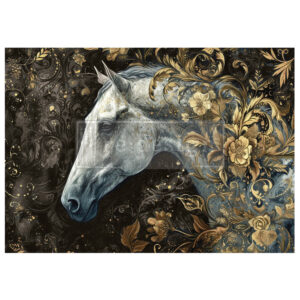 Redesign - Decoupage Fiber A1 - Majestic Gallop