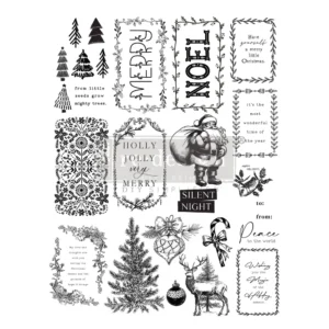 Redesign - Decor Clear Stamp - Merry and Bright Tags