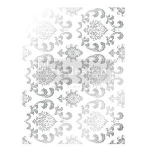 Redesign - Decor Transfer - Silver House of Damask